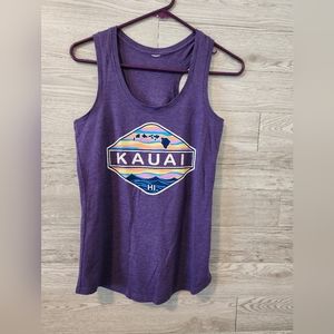 KAUAI Razor Back Tank Top - NWOT